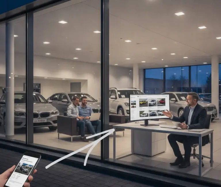 Autos online verkaufen über die eigene Website
