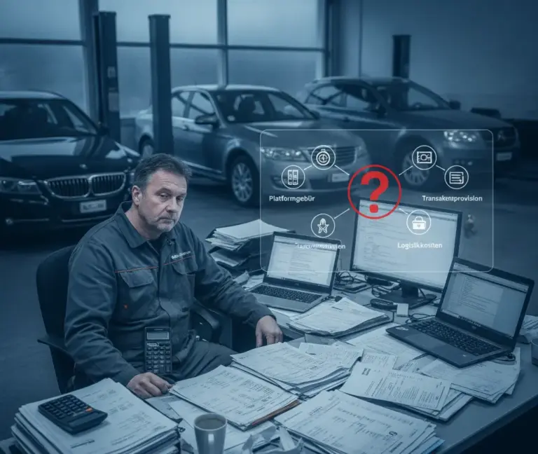 Die versteckten Kosten von Fahrzeugbörsen für Schweizer Garagen