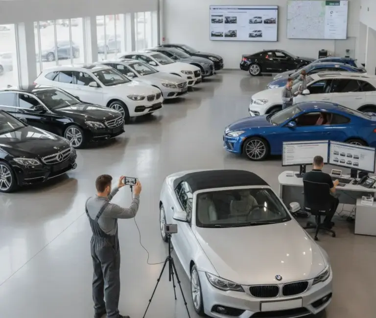 Fahrzeugbestand online bringen ohne Mehraufwand für Ihre Garage