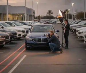 Gute Fahrzeugfotos, die Autos online verkaufen