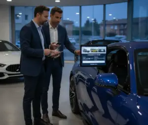 Mostra il finanziamento online sulla scheda dell’auto
