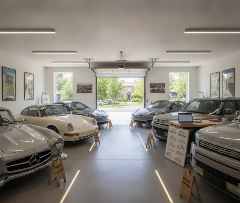So wird Ihre Garage unabhängig von Fahrzeugbörsen