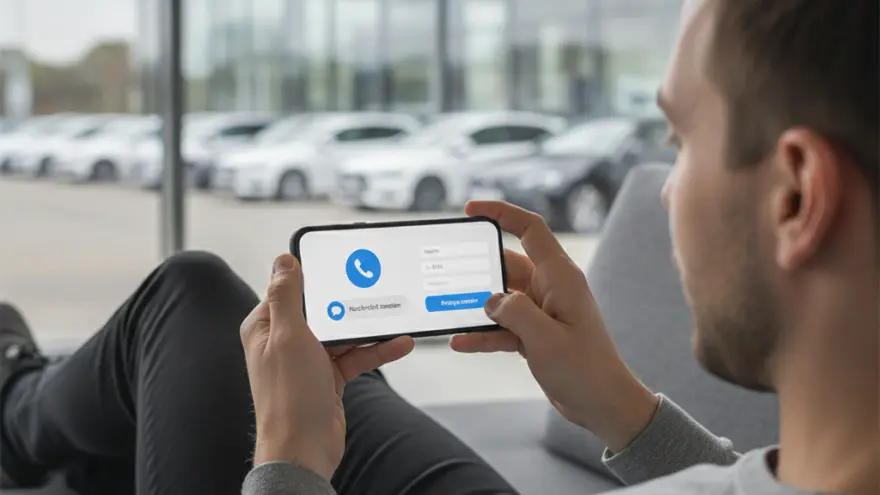 Mit einem Tipp anrufen oder schreiben Am Smartphone ist der Weg zur